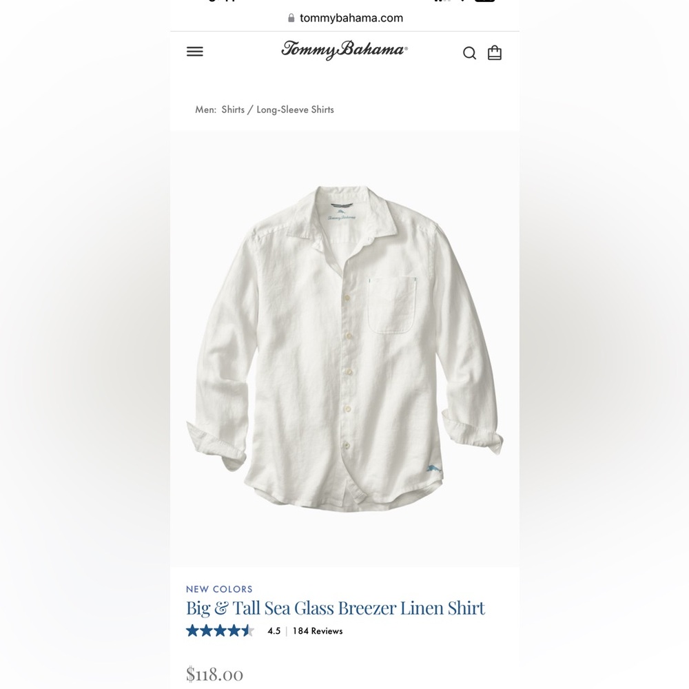 Tommy Bahama linen shirt
